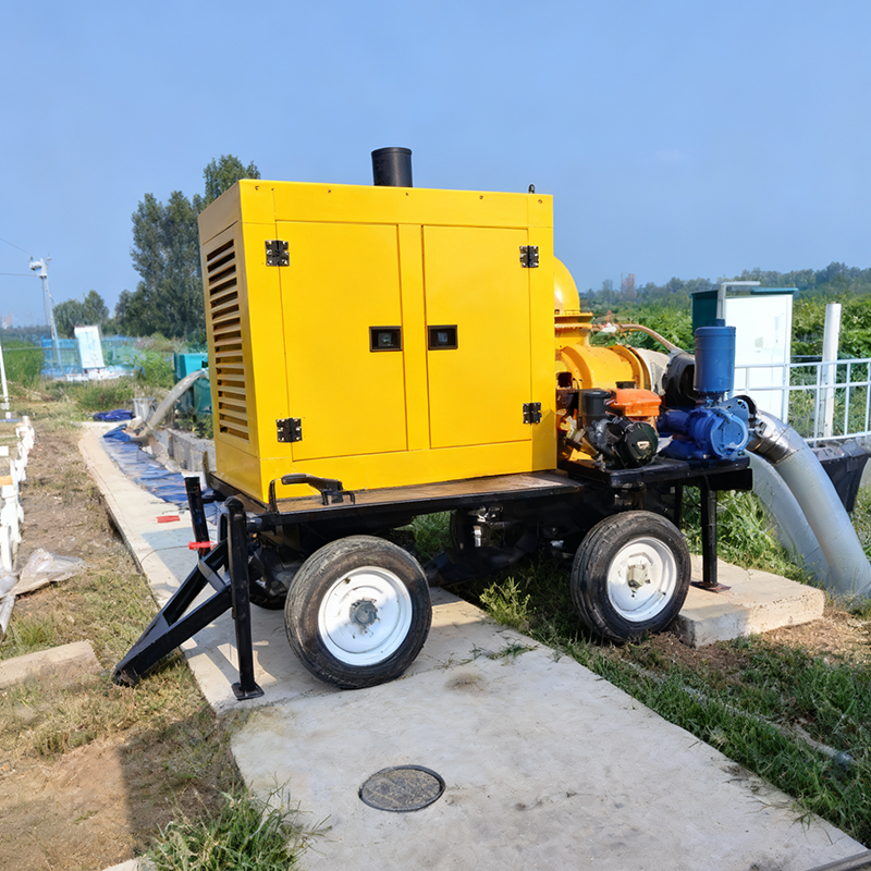 Single-Engine Diesel or Single-Motor Mobile Pump Truck